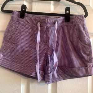 NY&C Striped Purple Shorts